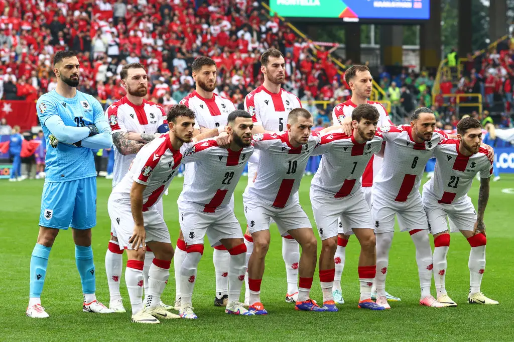 It's Georgia's first ever major international tournament. (Charlotte Wilson/Offside/Offside via Getty Images)
