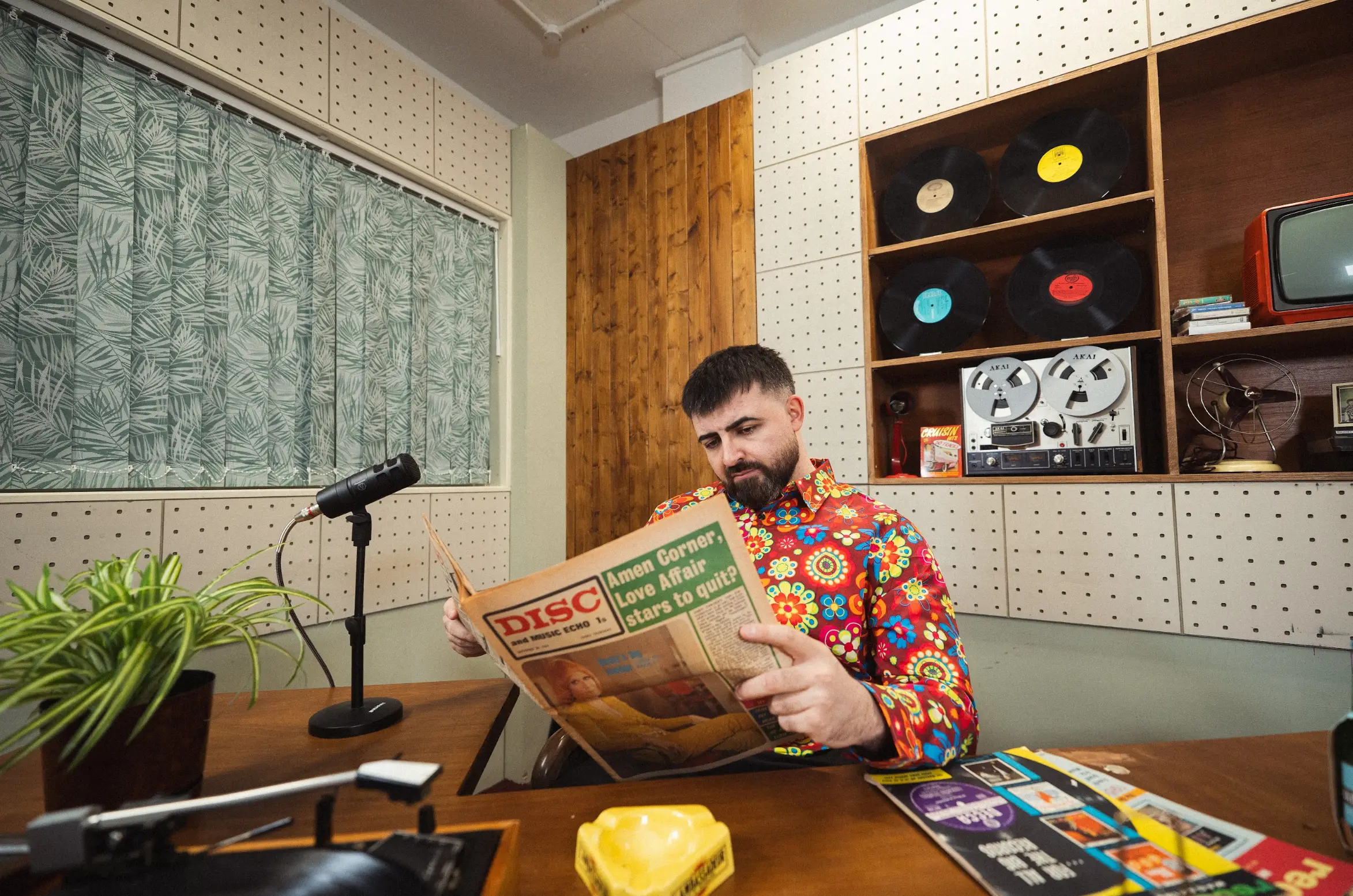 Aidan's absence from the podcast raised some concerns before he confirmed his diagnosis (Supplied)