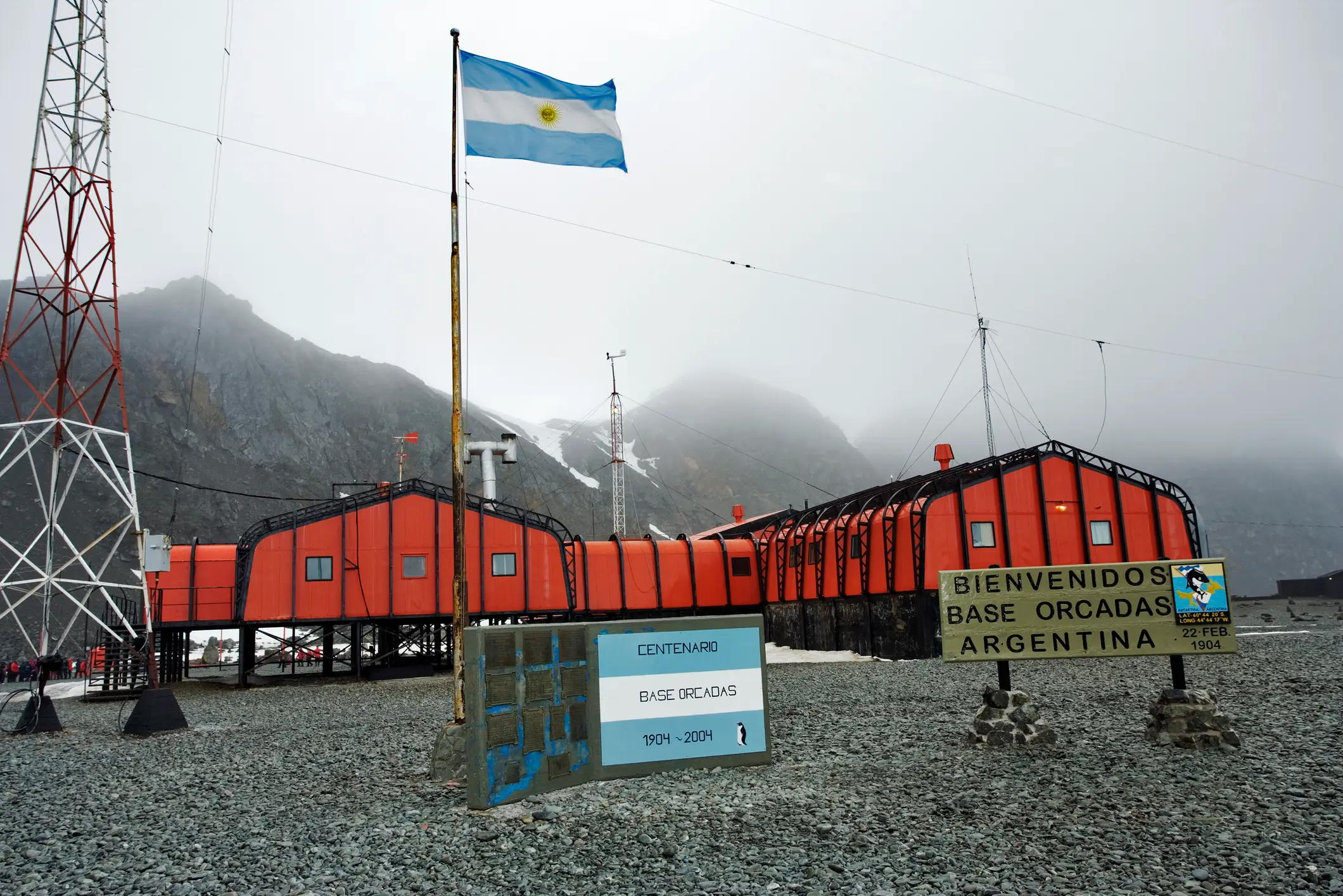 A number of the babies were born at an Argentine research station (Getty Stock)