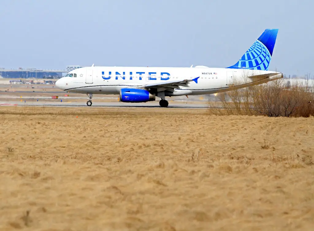 The alleged incident is said to have taken place on a United Airlines flight (Mike Campbell/NurPhoto via Getty Images)