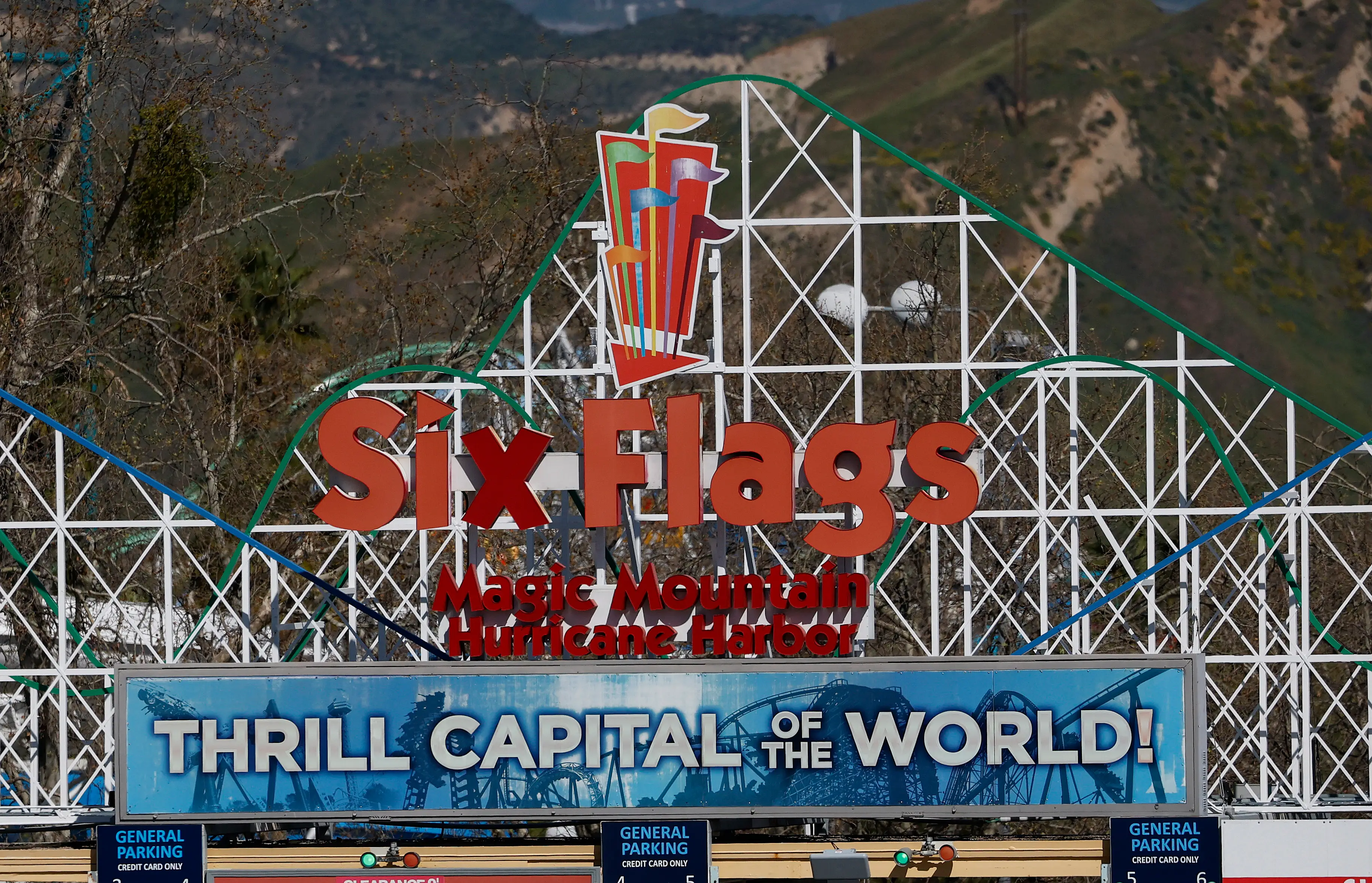 Six Flags theme park in California (Justin Sullivan/Getty Images)
