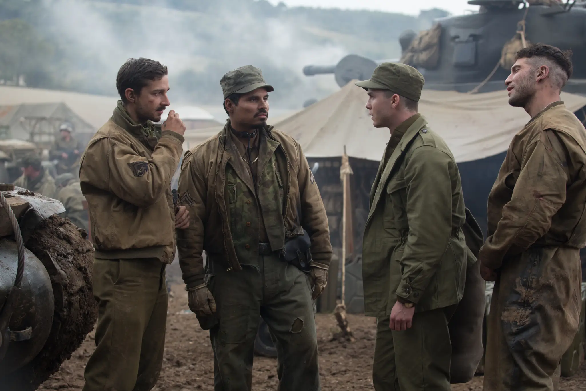 Bernthal wasn't the only one to notice LaBeouf's commitment to the role (Sony)