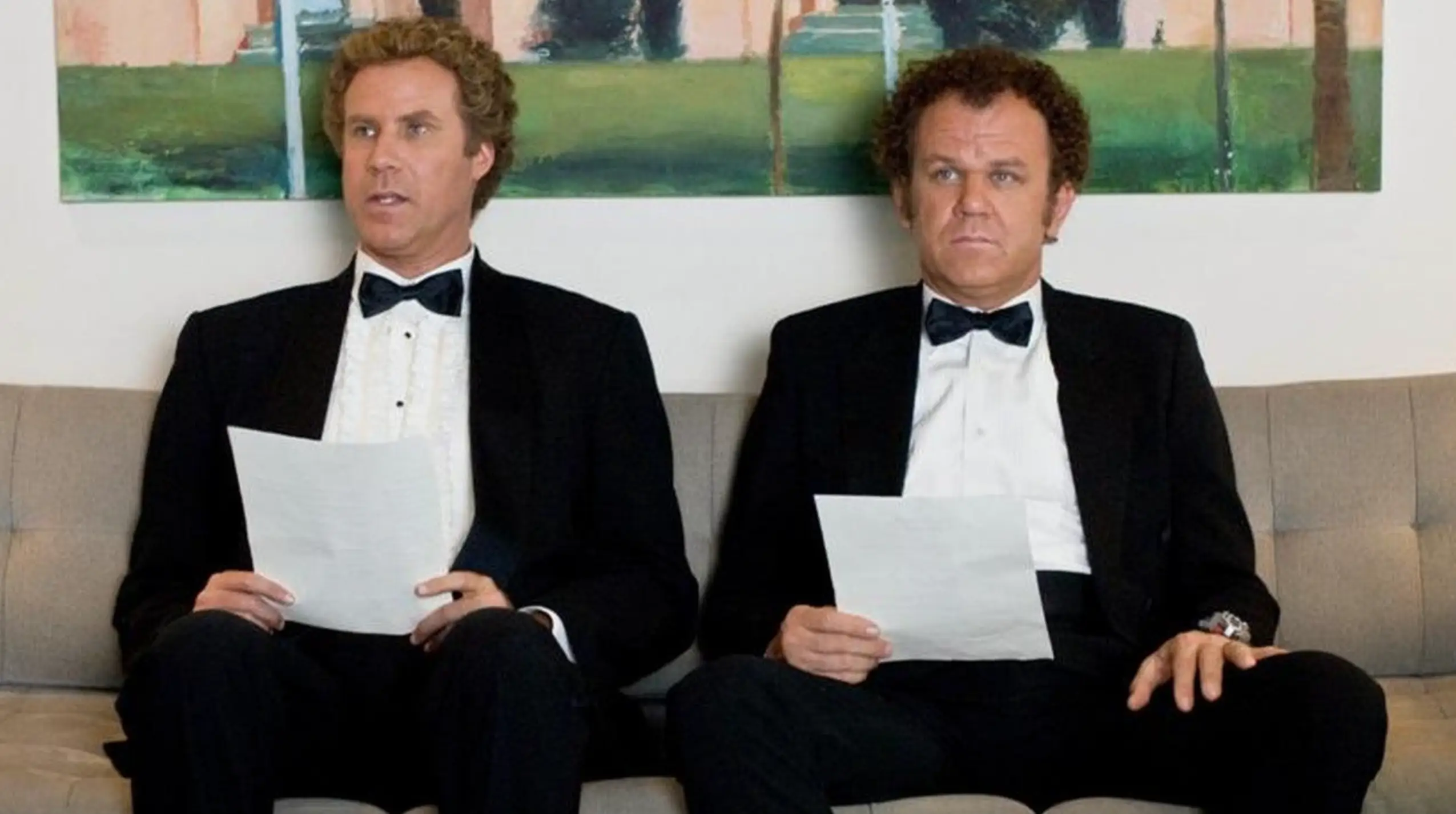 Ferrell and Reilly's on-screen chemistry was in full swing for Step Brothers (Columbia Pictures)
