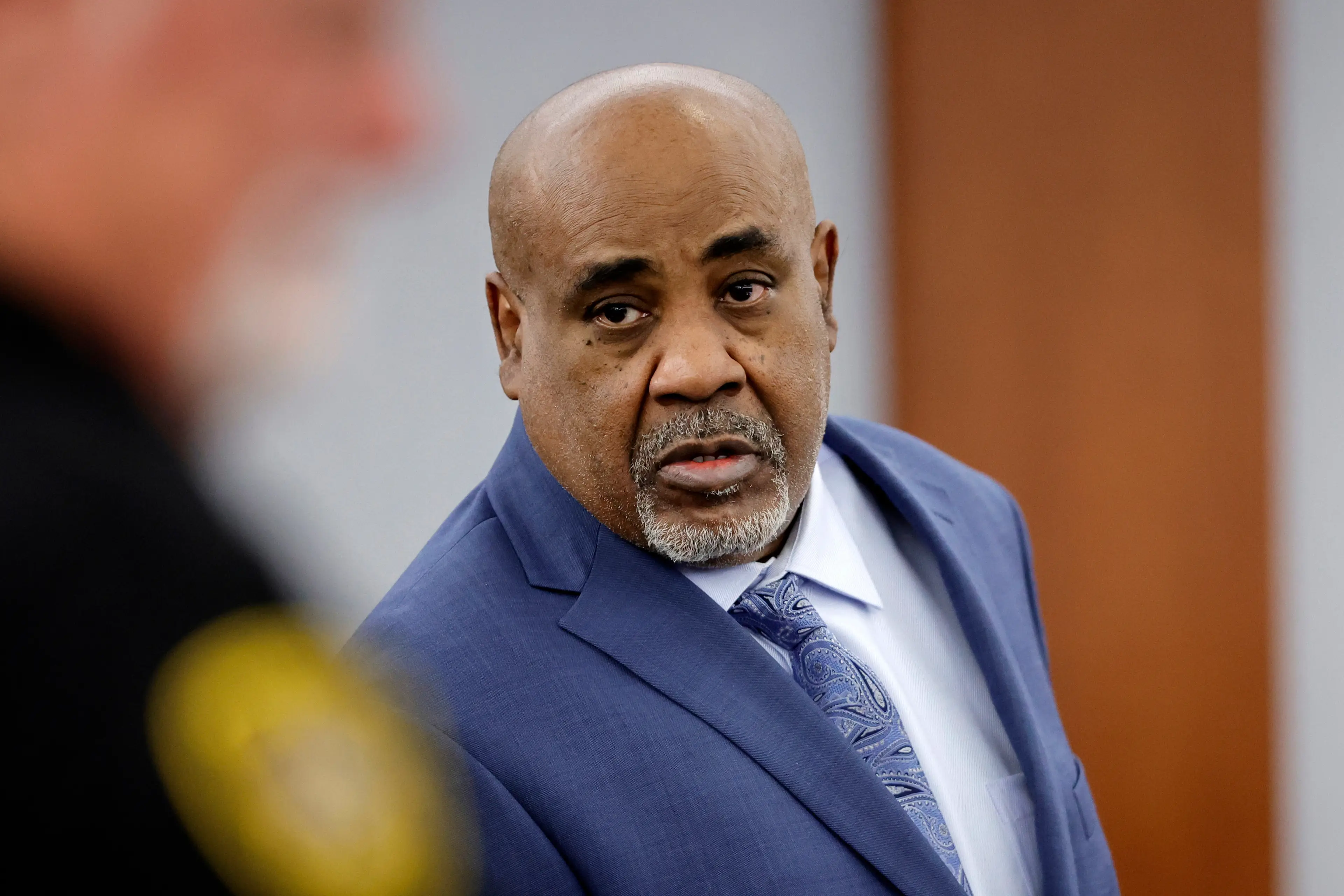 Duane Davis has pleaded not guilty (Steve Marcus/Pool Photo via AP)
