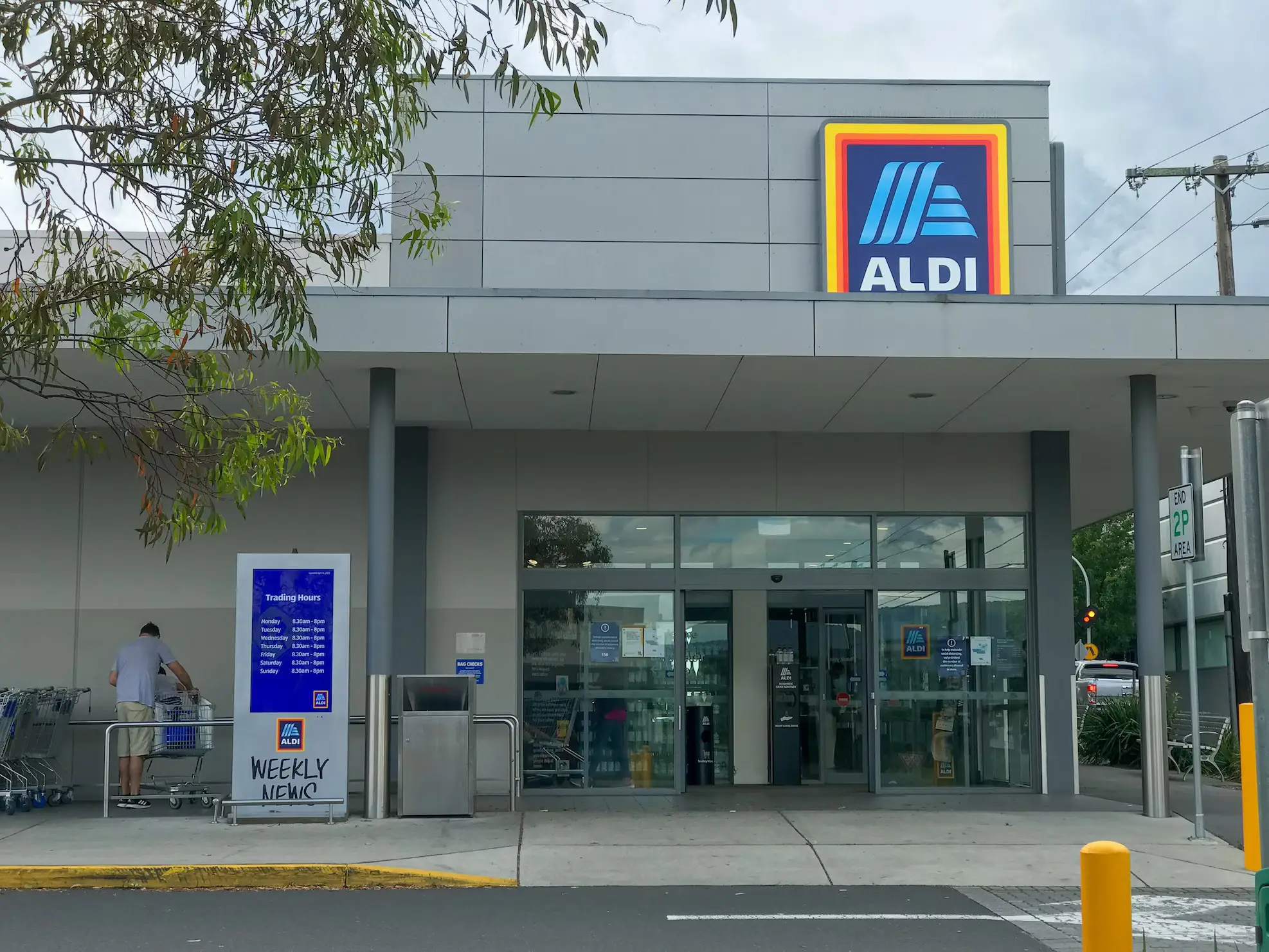 Aldi's self-checkout system has come under scrutiny.