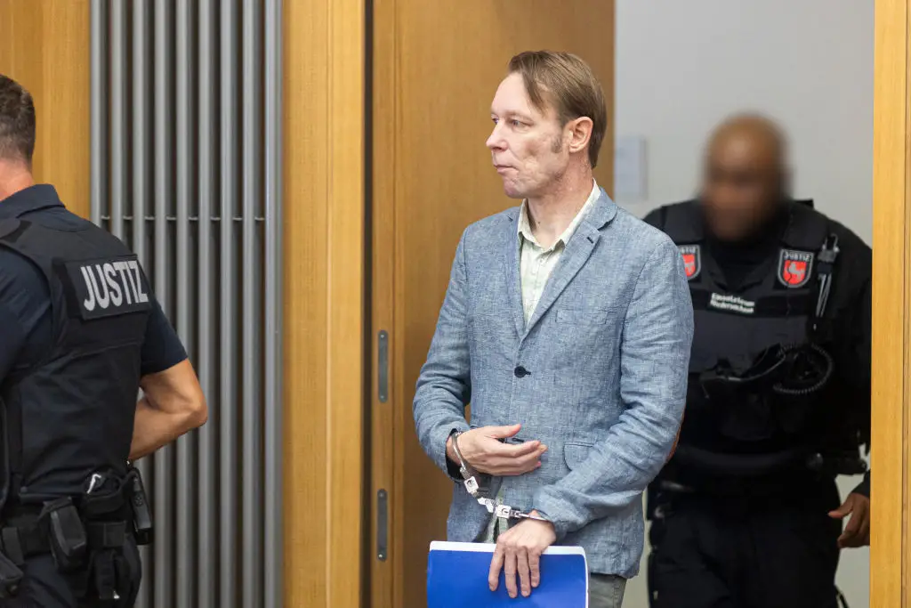 Christian Brueckner on trial last year for unrelated crimes (MICHAEL MATTHEY/POOL/AFP via Getty Images)