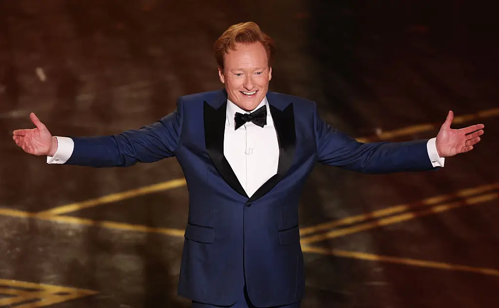 Conan O'Brien did jokes about Donald Trump, he just didn't mention his name (Patrick T. Fallon / AFP via Getty Images)