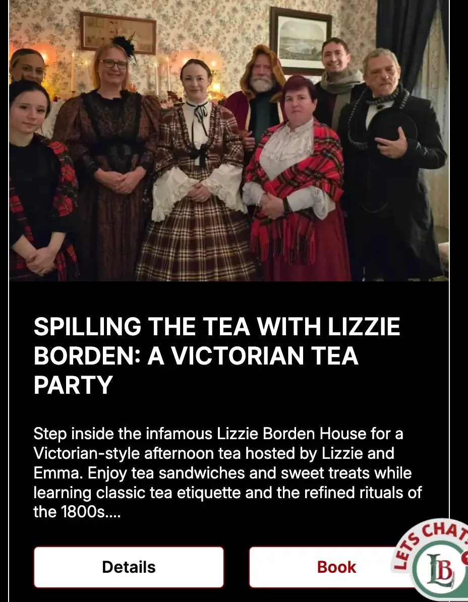 A genuine attraction at the Lizzie Borden house (Lizzie Borden House)