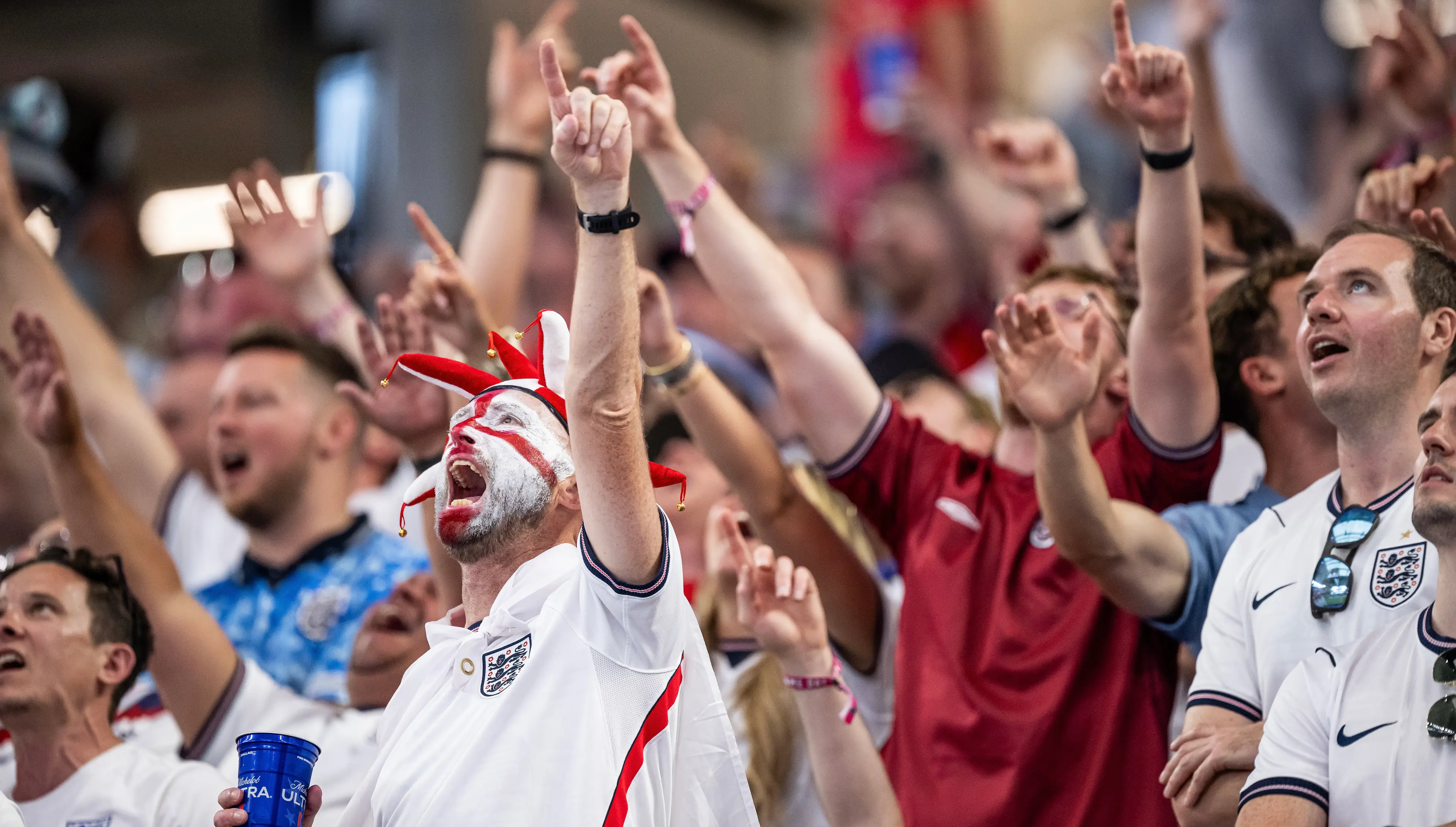 England fans hear the track 'Chase the Sun' each time the Three Lions get a goal (Marvin Ibo Guengoer - GES Sportfoto/Getty Images)