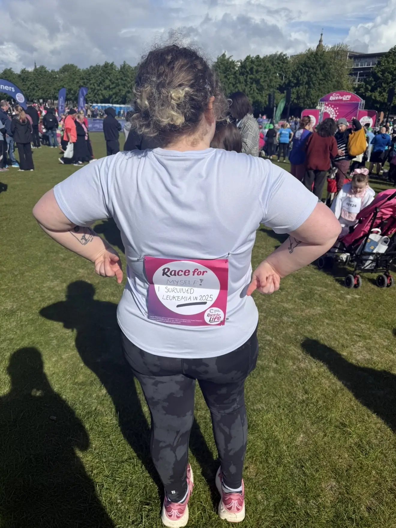 Rowan has since taken up running and wants to raise awareness about cancer in young people (SWNS)
