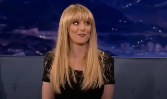 Melissa's mum couldn't believe it (YouTube/Team Coco/TBS)