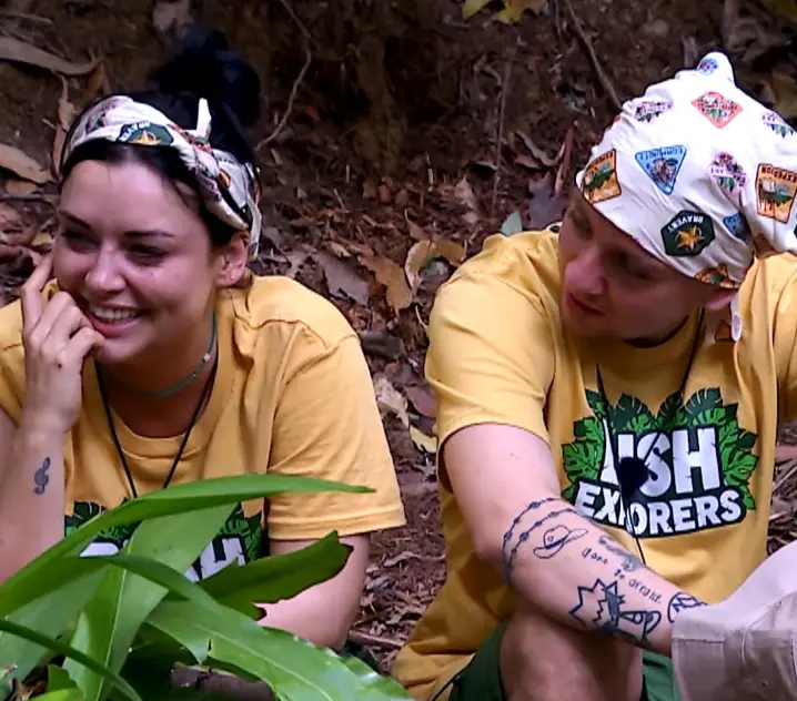 Aitch said he has a 'soft spot' for Shona McGarty (ITV)