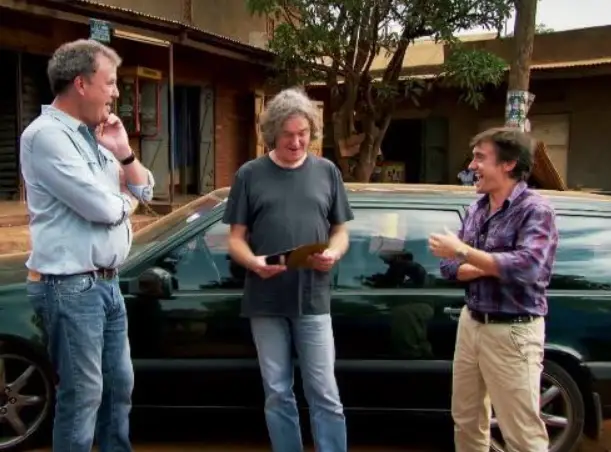 Jeremy Clarkson, James May and Richard Hammond have worked together for 21 years. (BBC)