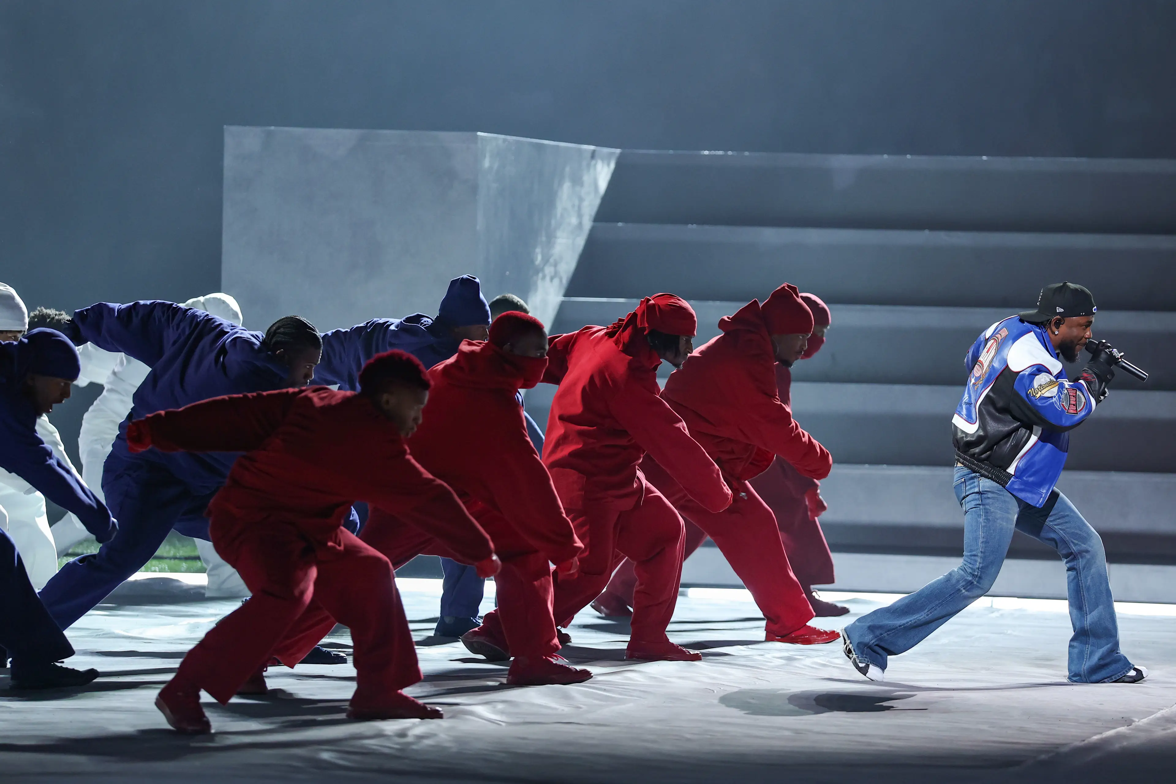 Lamar brought SZA on stage as his only musical guest (Jamie Squire/Getty Images)