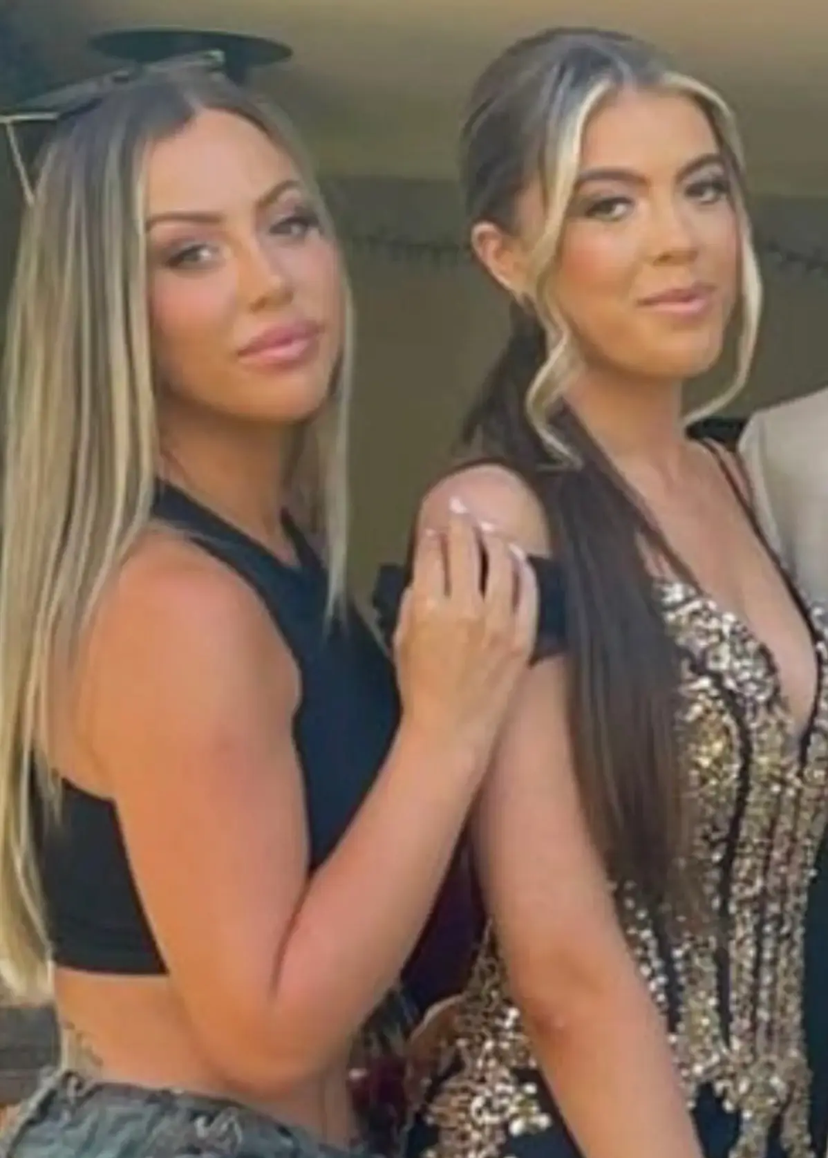 Holly described her little sister as her 'guardian angel' in an emotional Instagram post (Instagram/@hollyhaganblyth)