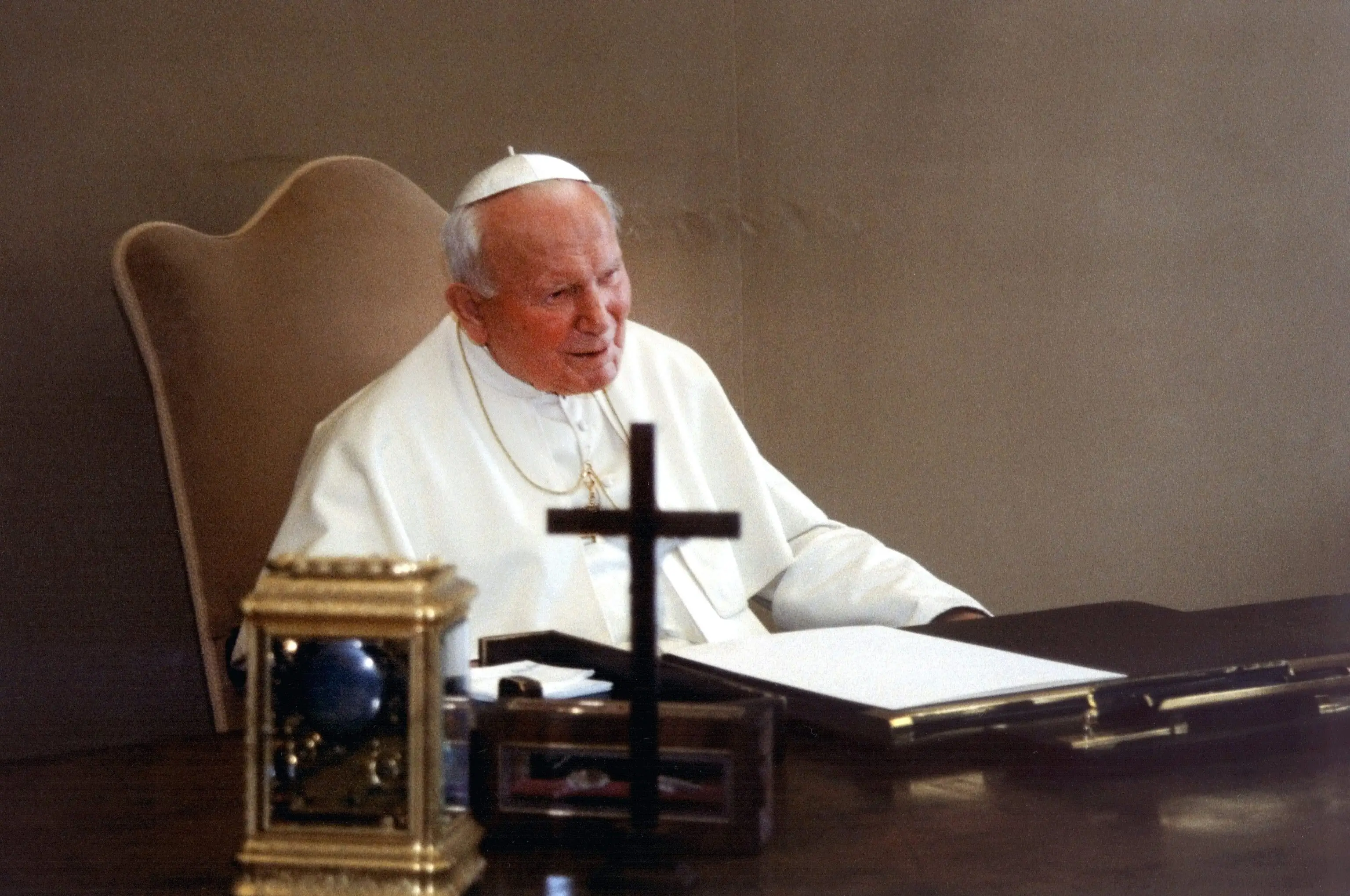Pope John Paul II revealed the third secret of Fatima (Vatican Pool/Getty Images)