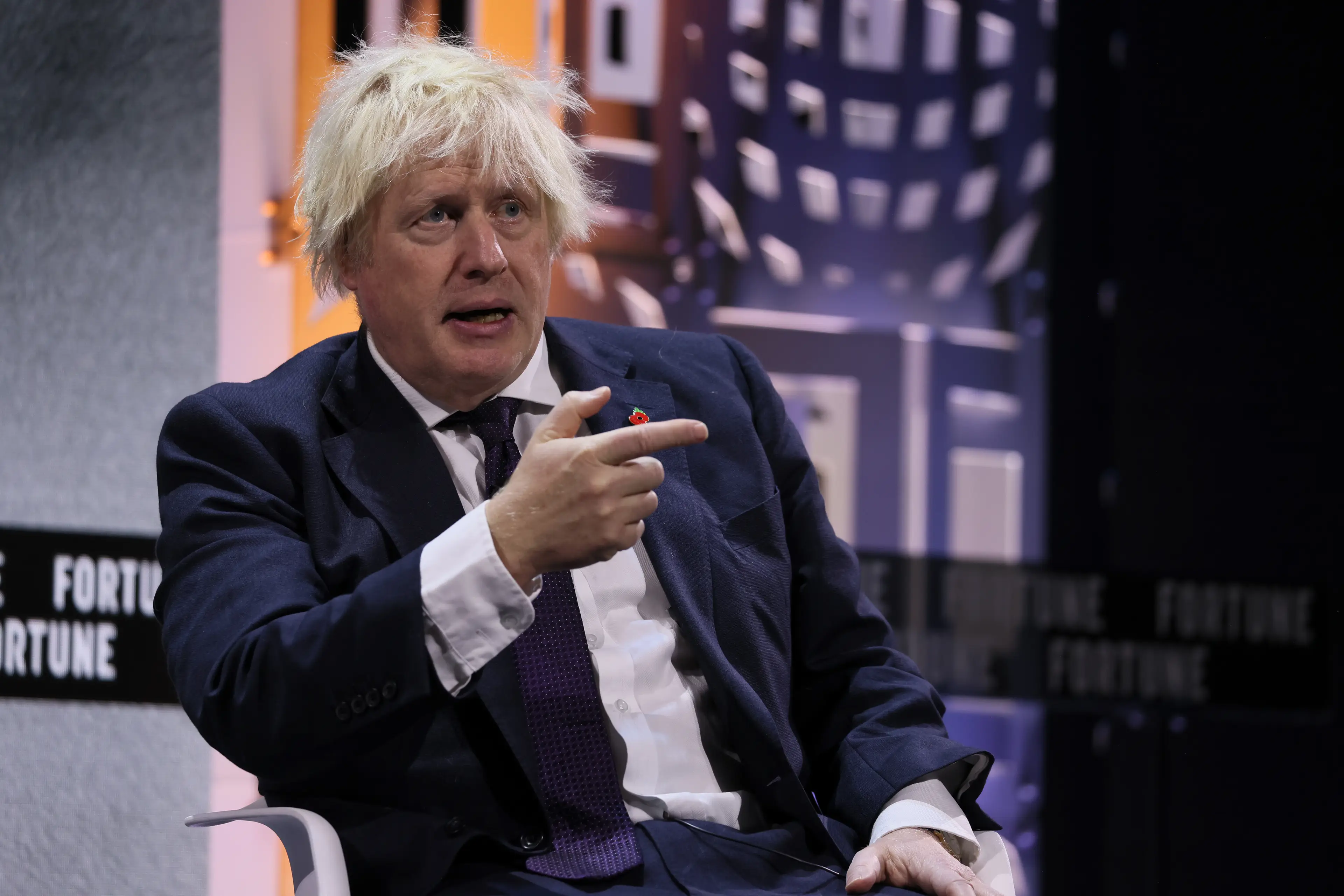 Officials believe the strike was 'quite possibly' intended for Boris Johnson's train (Jemal Countess/Getty Images for Fortune Media)
