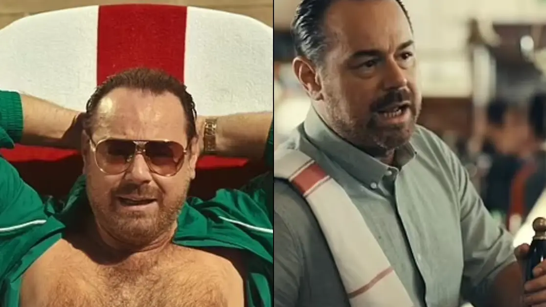 Danny Dyer strips down to his trunks and pours pints in hysterical ad for Euro 2024
