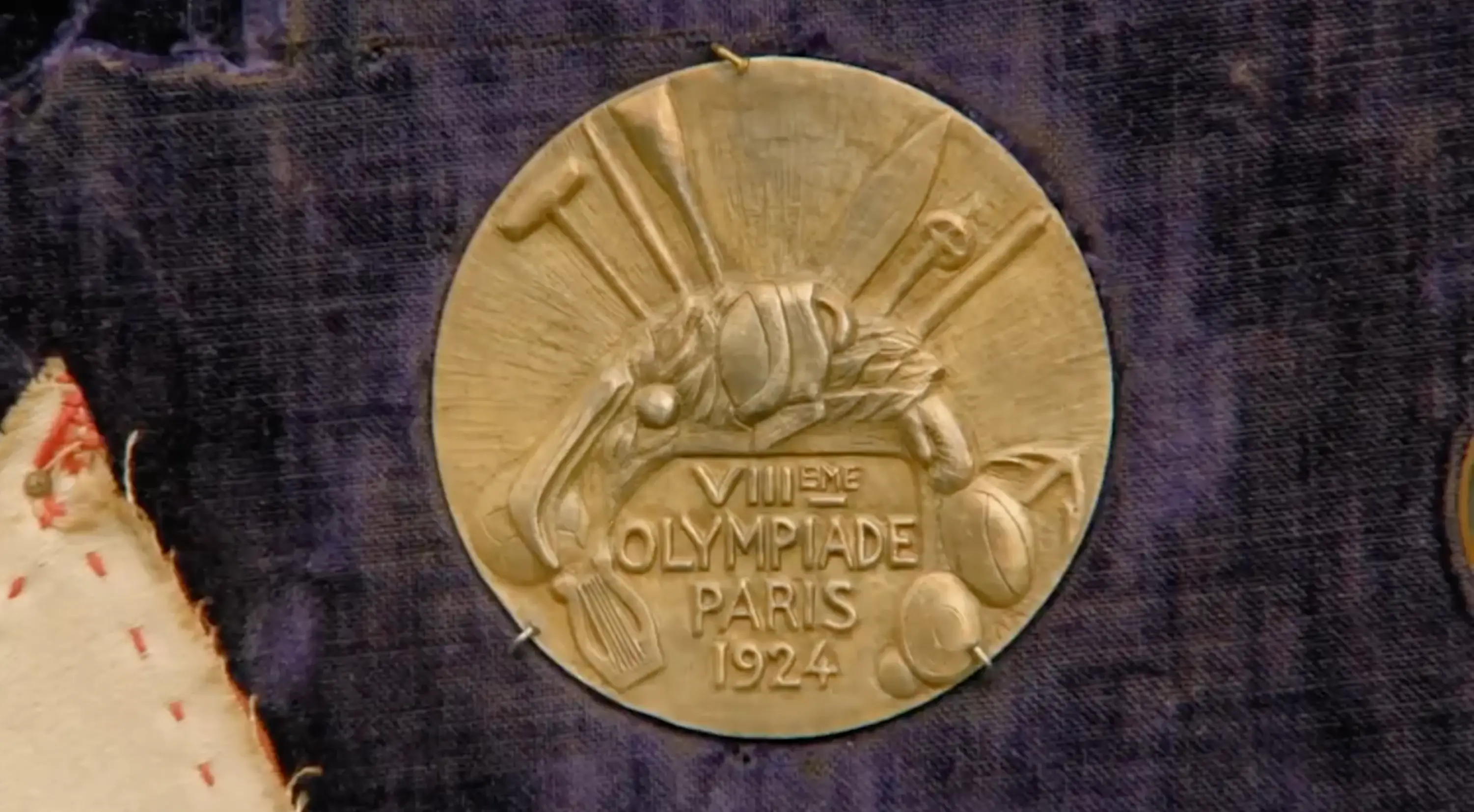 The 100-year-old medal. (BBC)