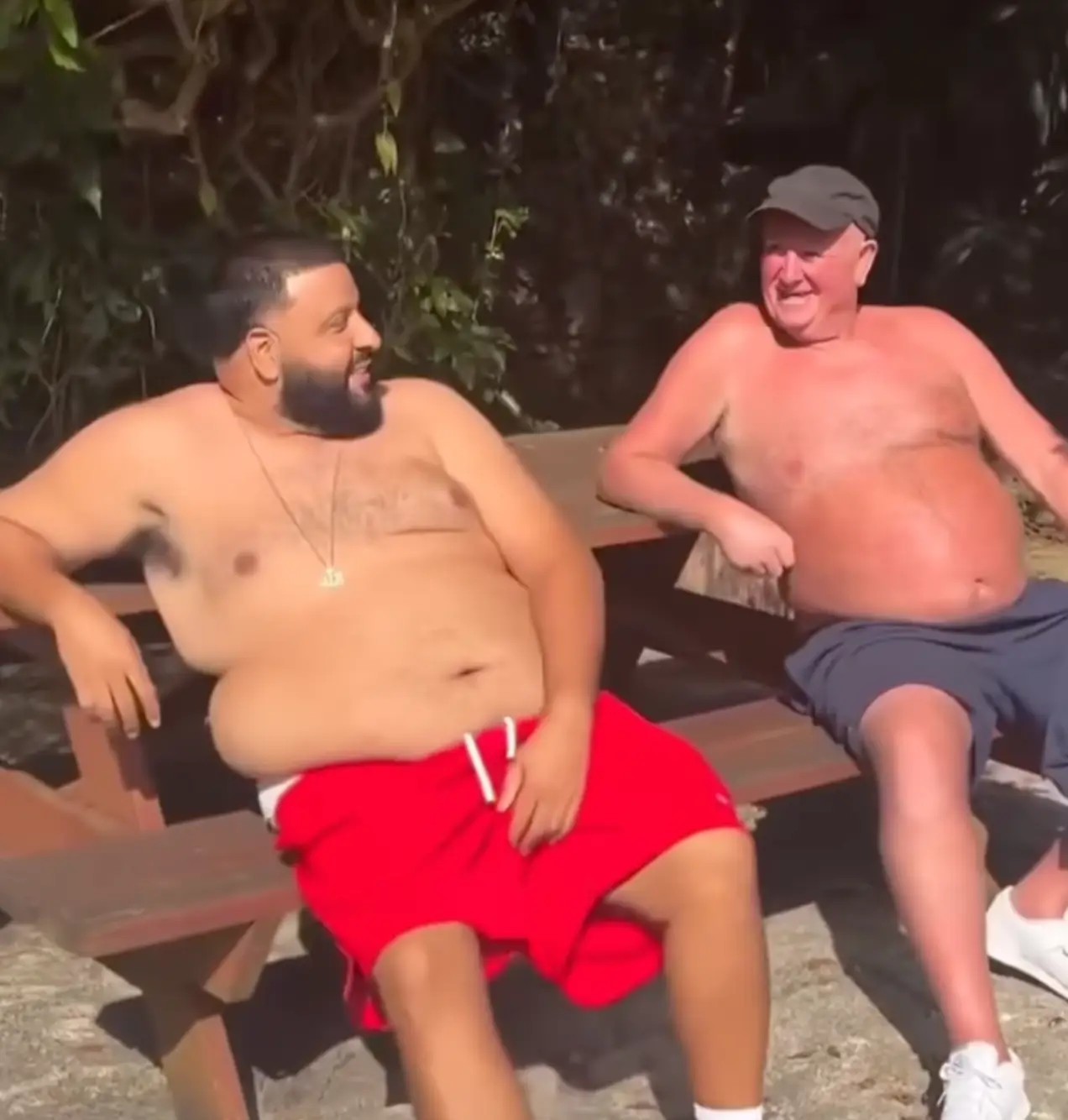 DJ Khaled bonded with Tony.