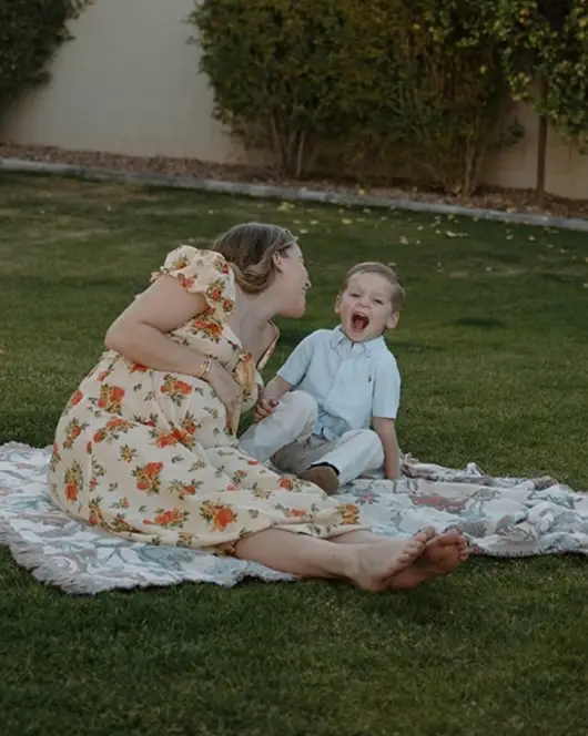 The mum urged other parents to be hypervigiliant when children are near water (Instagram/@emiliekiser)