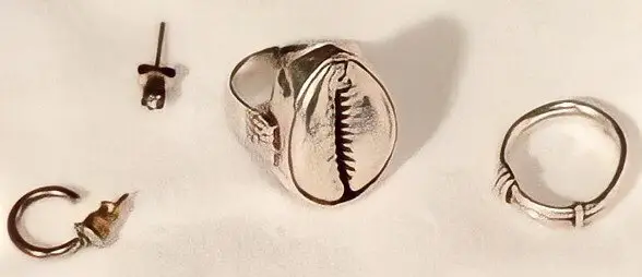 She had been wearing a cowrie shell ring, a symbol of fertility in some cultures. (Point International)