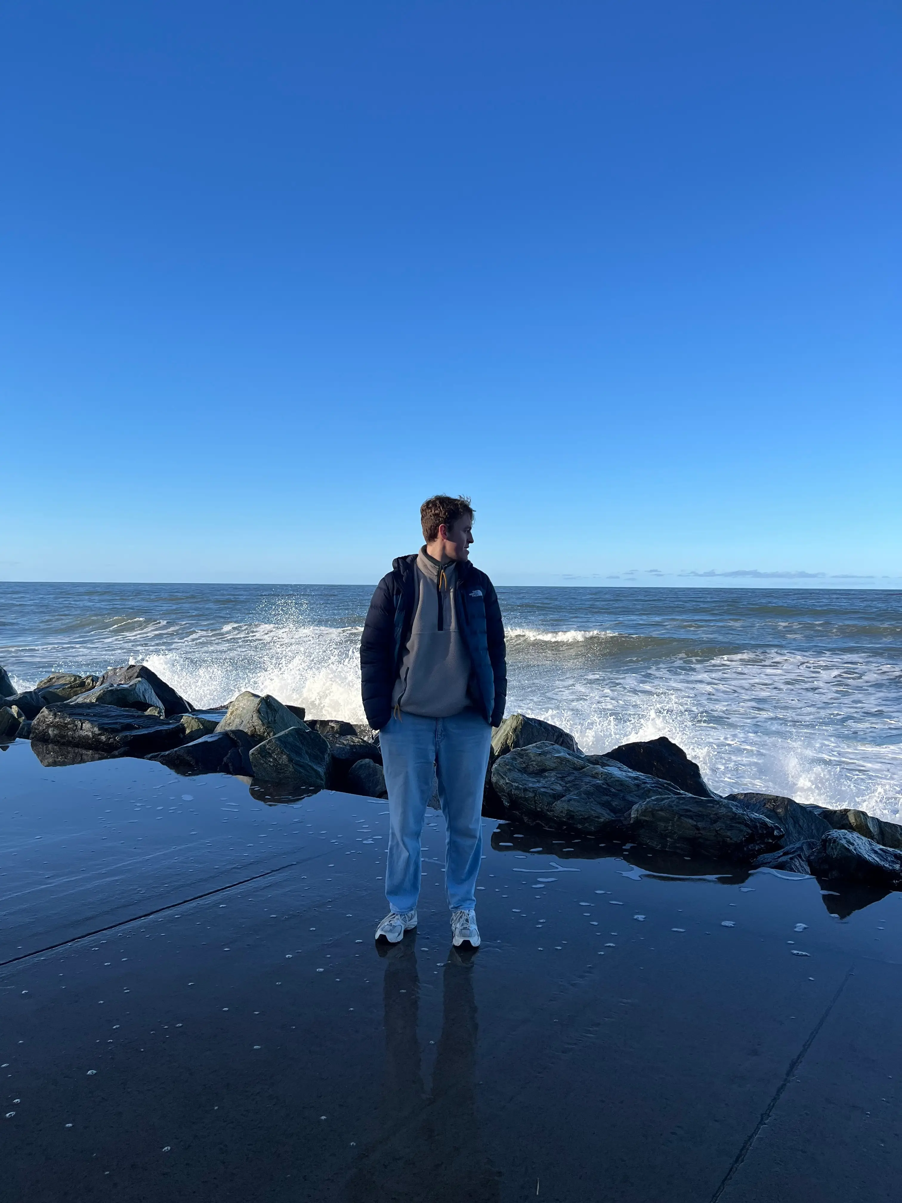 Thankfully after six months of no exercise I was soon back out enjoying life again (Supplied)