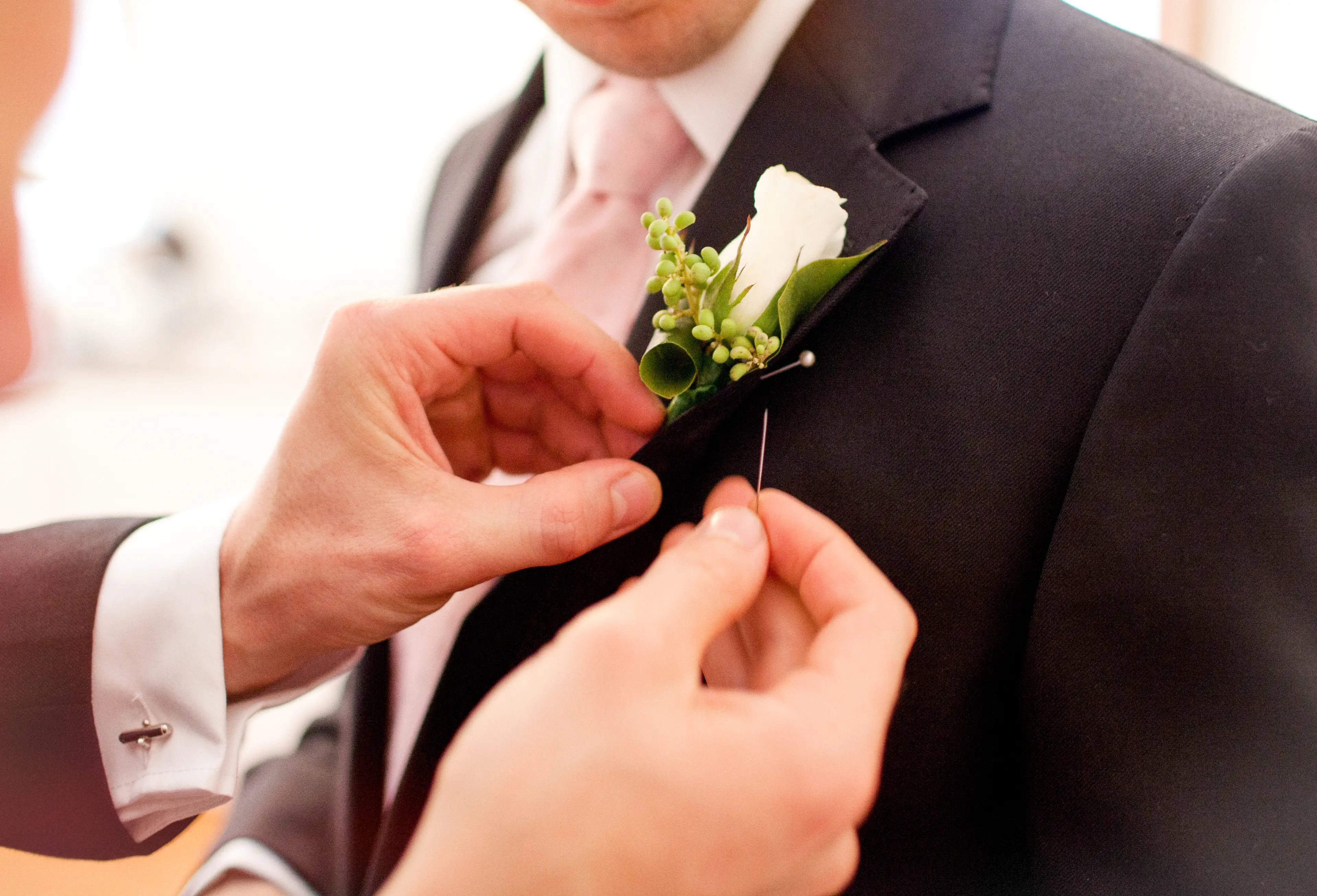 The groomsman refused to take part.