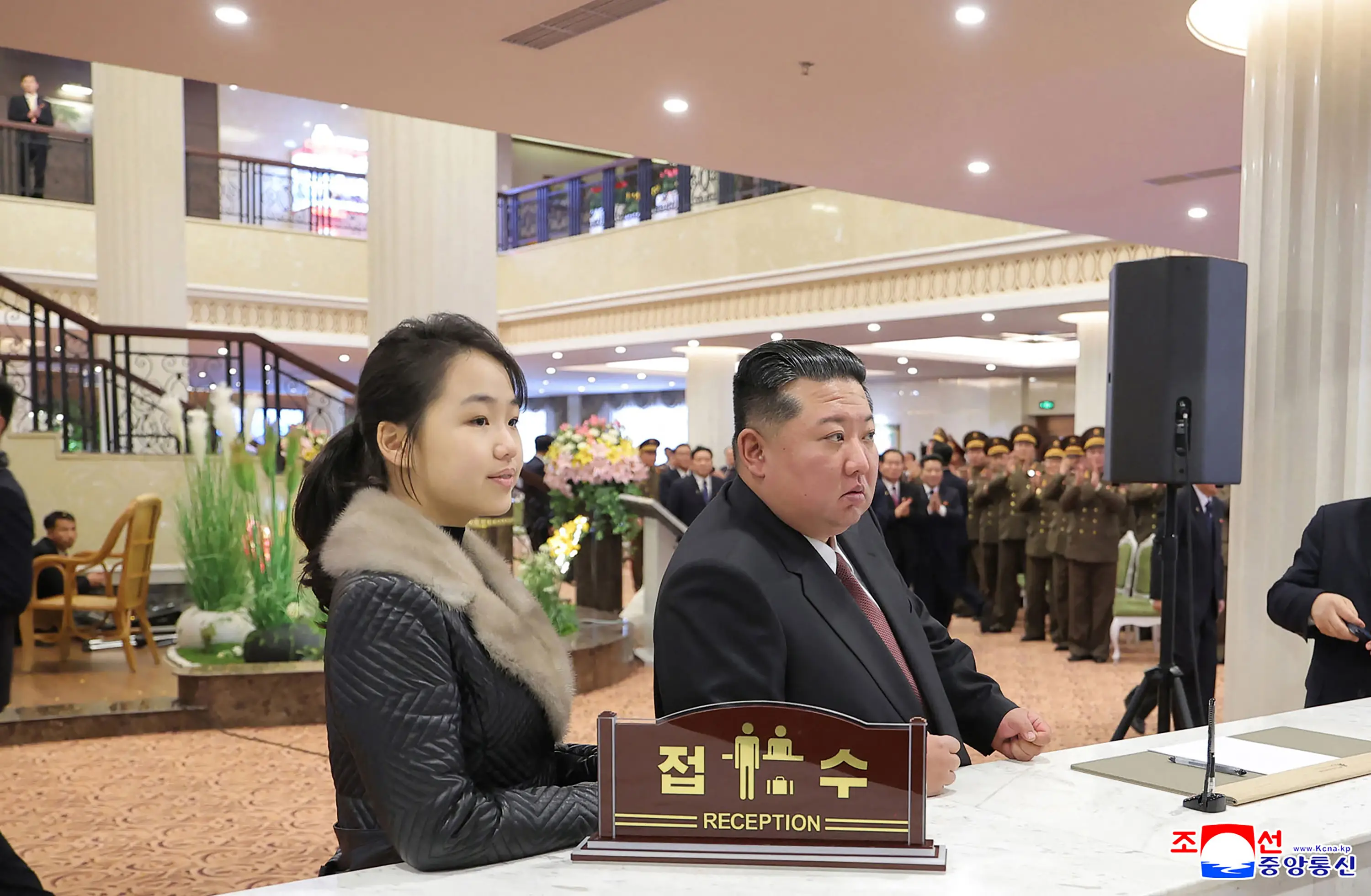 Kim Ja Ae has been spotted at several public events in the past couple of years (KCNA VIA KNS / AFP via Getty Images)