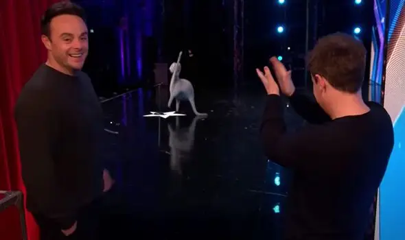 It's not everyday you see a singing CGI cat on Britains Got Talent.