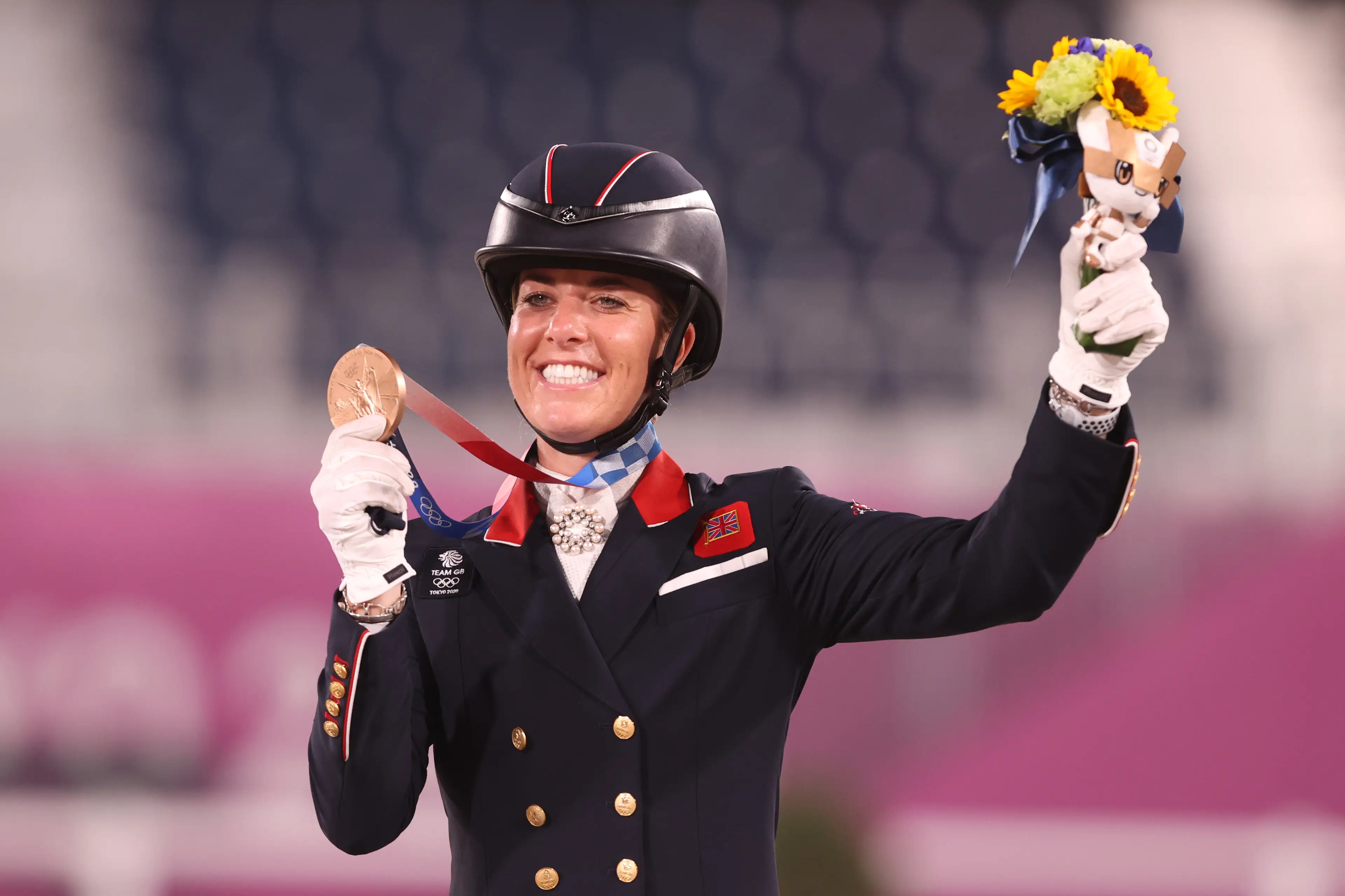 She had in the past won six medals for Team GB, but the video being release has resulted in her being banned. (Julian Finney/Getty Images)