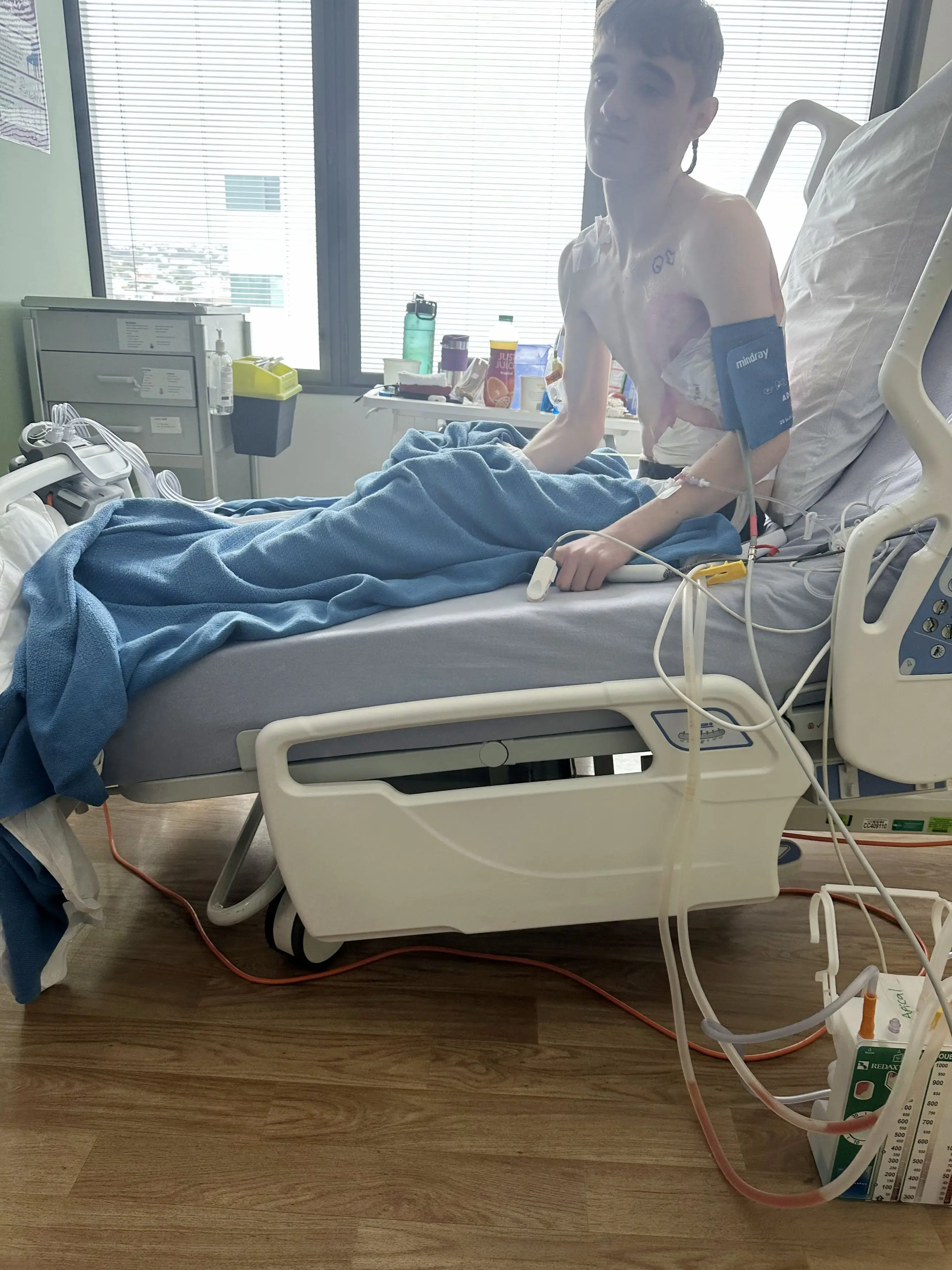 LeeRay King ended up suffering multiple lung collapses (Kennedy News and Media)