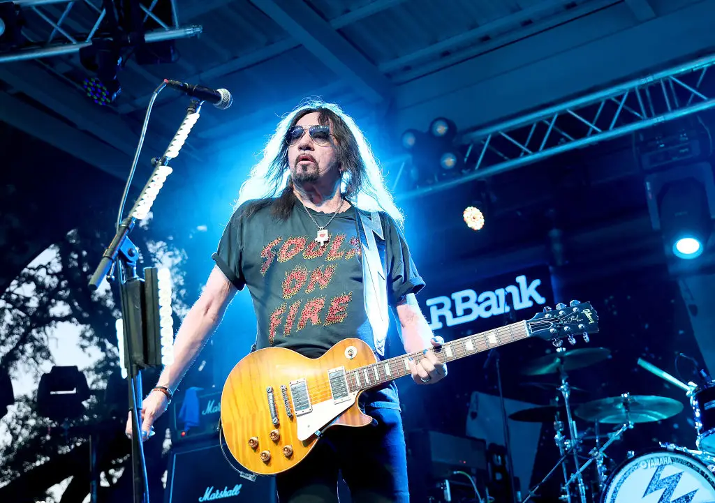 Frehley was known as The Spaceman (Gary Miller/Getty Images)