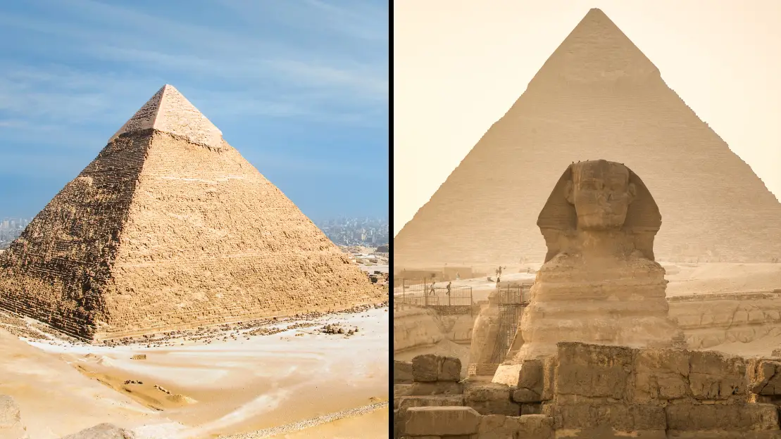 People are only just realising the Great Pyramid of Giza has more than four sides