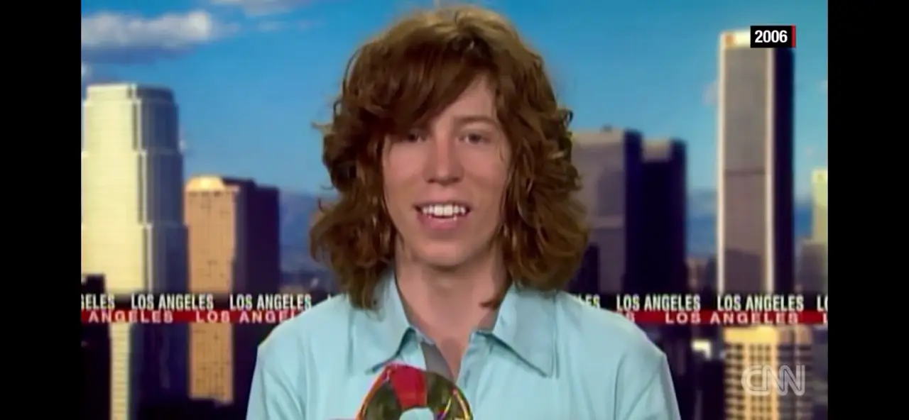 Shaun White had a 'smooth' response to a sticky situation.