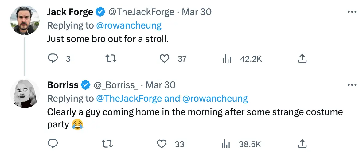 They're probably right, to be fair.