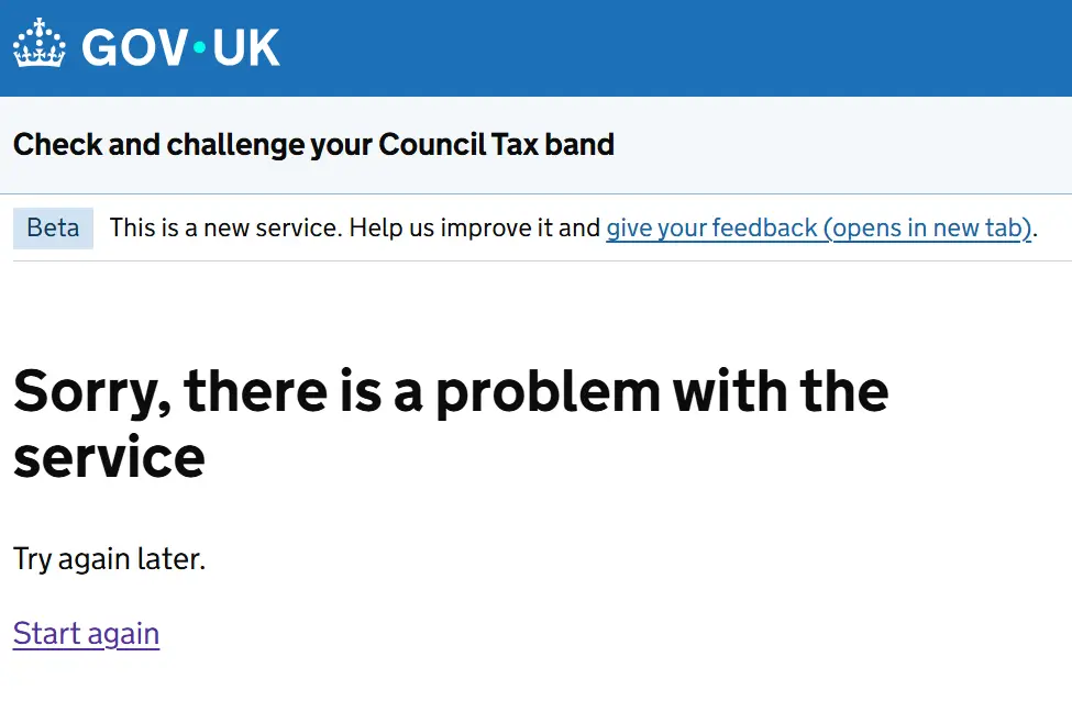 There's been a lot of demand for the checker (UK Government)