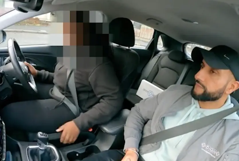 The learner was completing a 'mock test'.