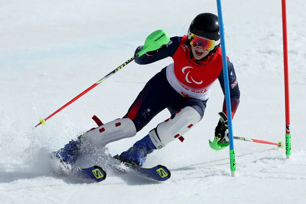Skier Menna Fitzpatrick was due to be the flagbearer for ParalympicsGB (Alexander Hassenstein/Getty Images)