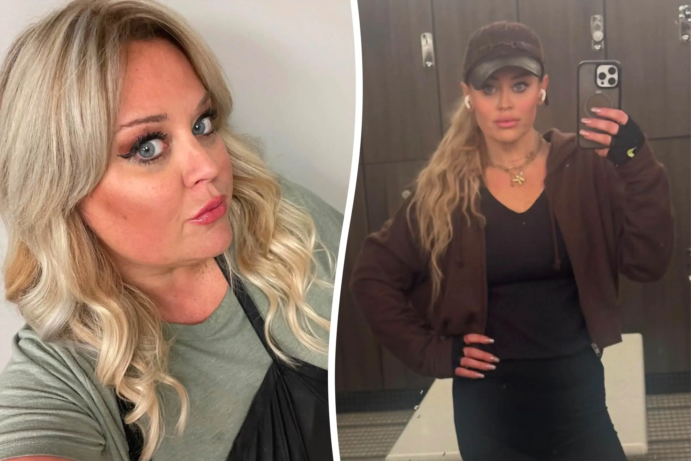 Kortney's incredible transformation (SWNS)