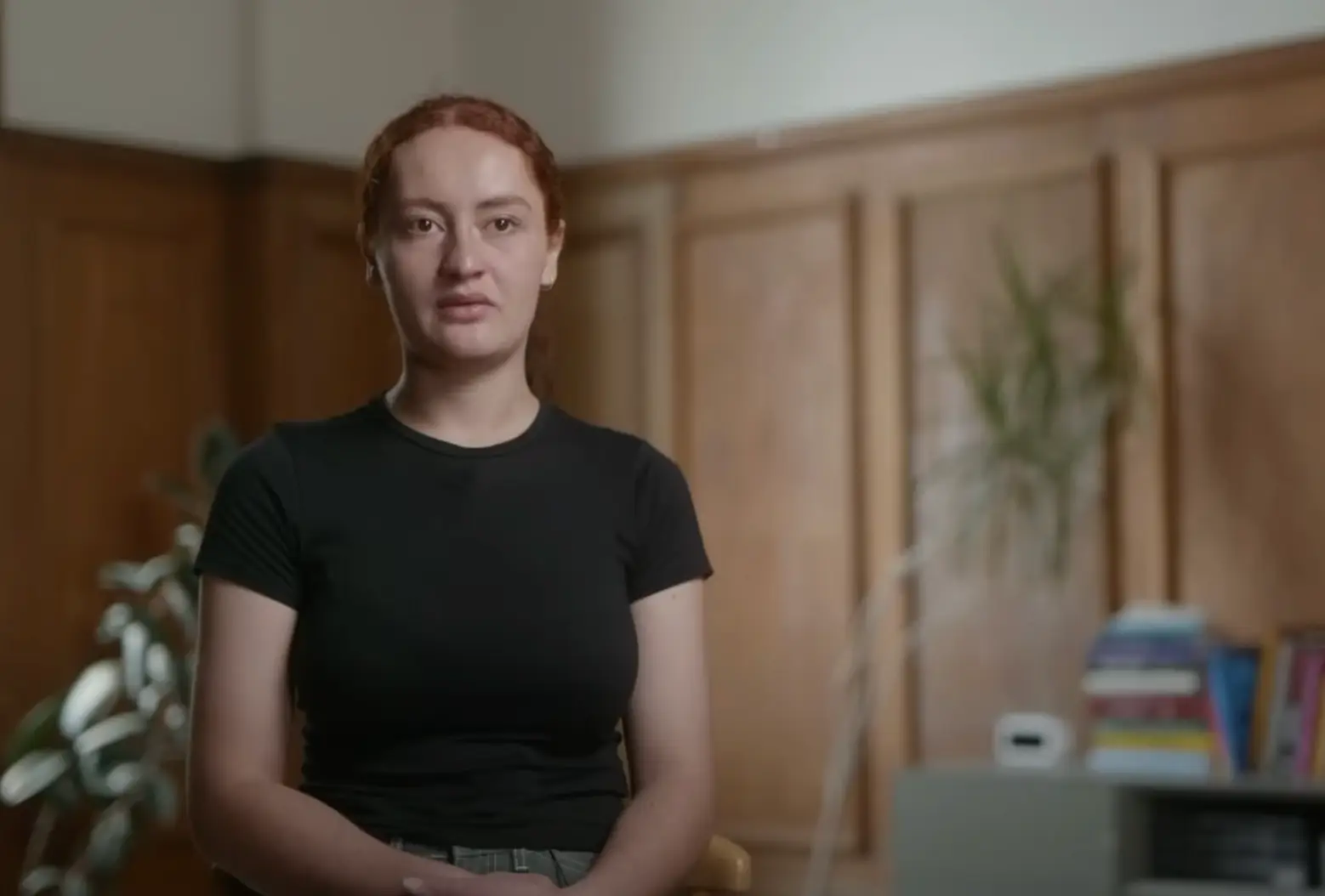 Older sister Jubilee Dawson revealed her fears that the siblings would be forgotten (YouTube/1News)