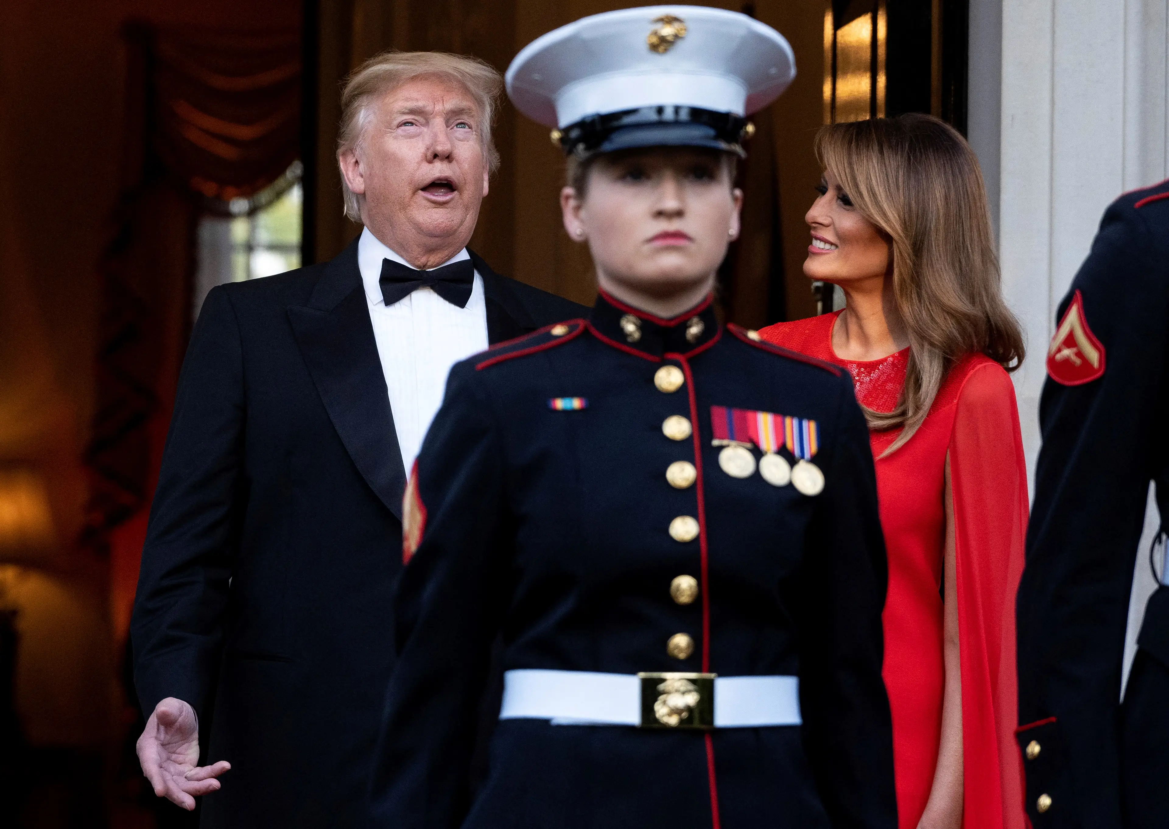 The cost of security at the state visit is going to be in the millions (NIKLAS HALLE'N/AFP via Getty Images)