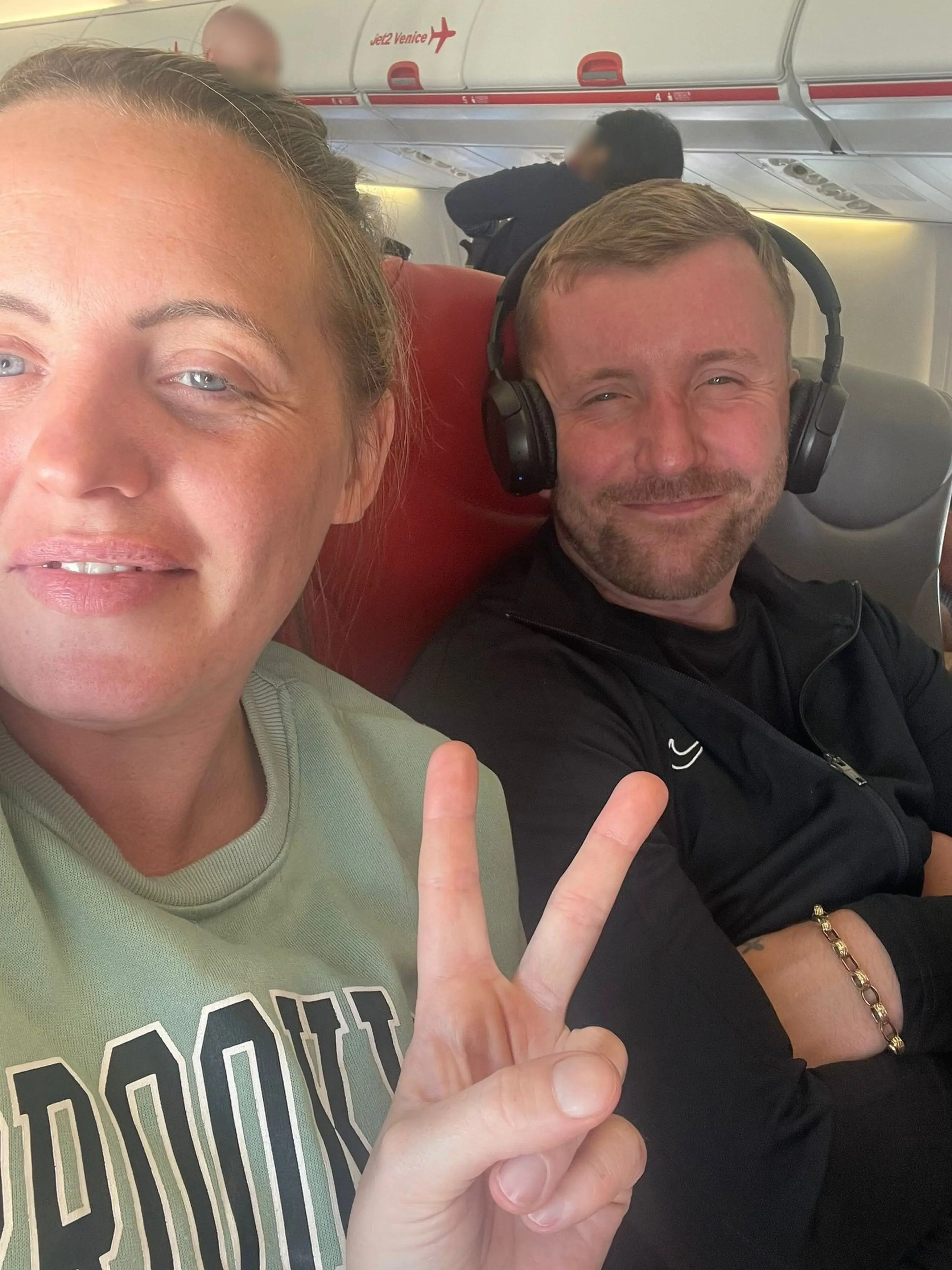 The pair ended up being able to fly with Jet2. (Kennedy News and Media)