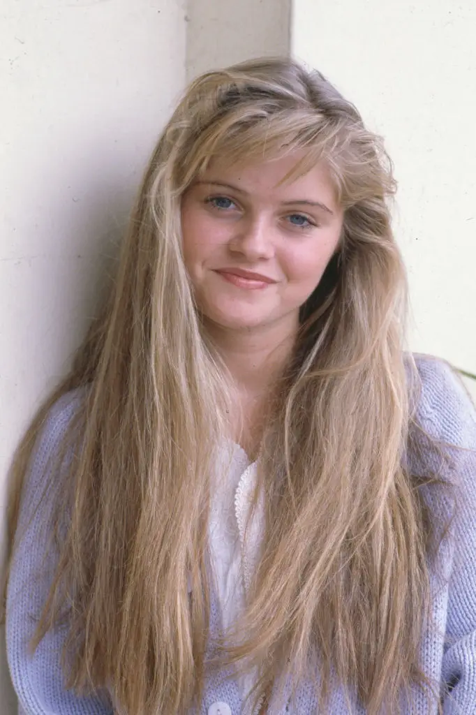 Danniella Westbrook as a child in 1985, shortly after joining EastEnders (Don Smith/Radio Times/Getty Images)