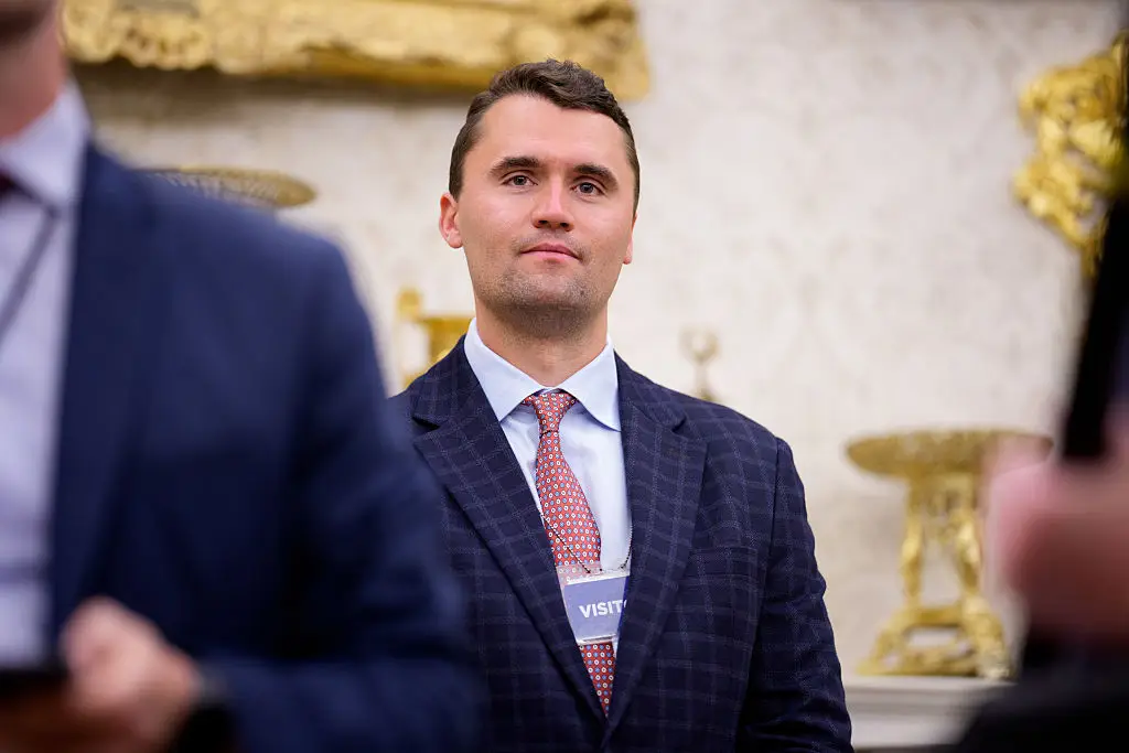 Charlie Kirk was shot dead at an event in Utah (Andrew Harnik/Getty Images)