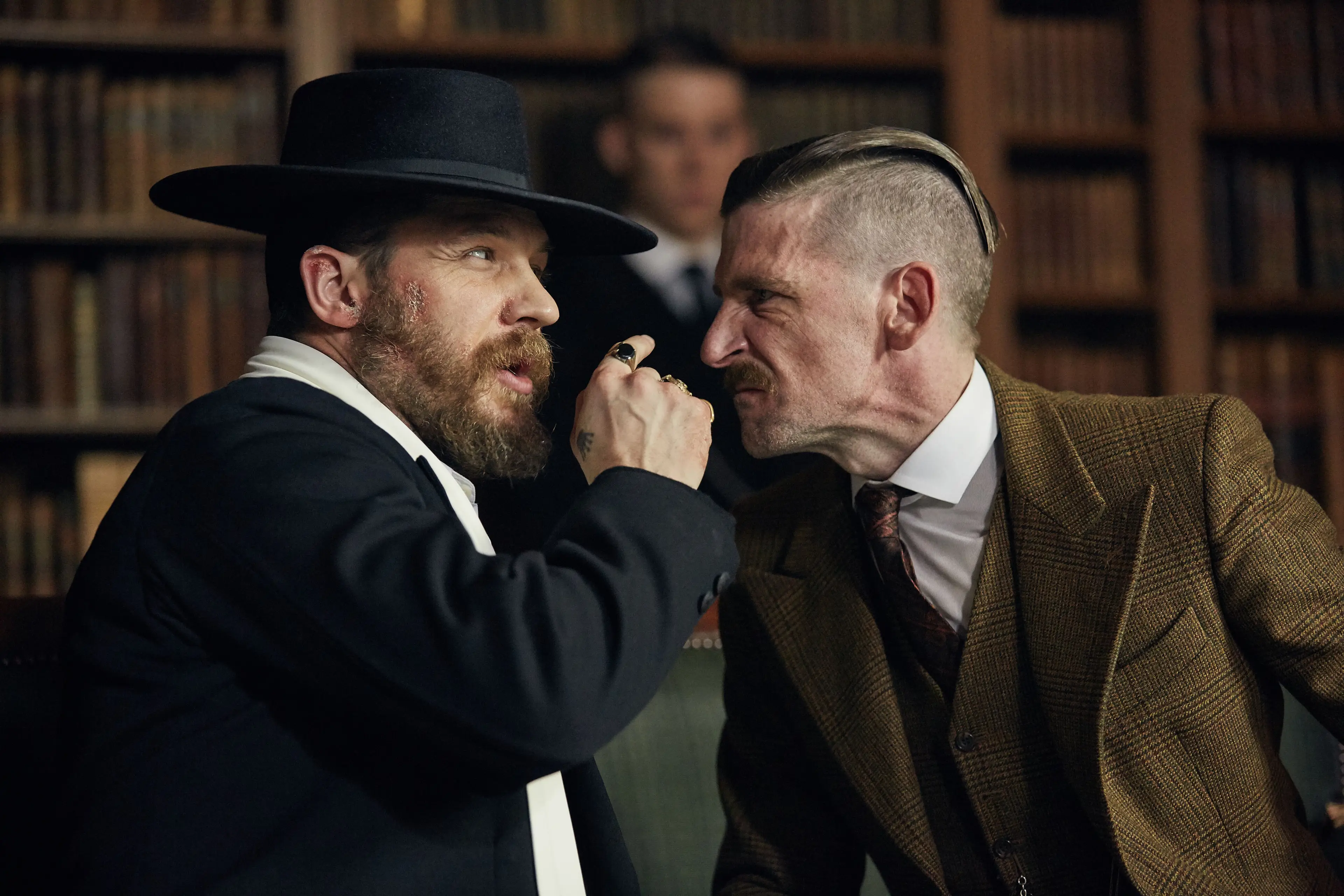 Tom Hardy played Alfie Solomons in the show (BBC)