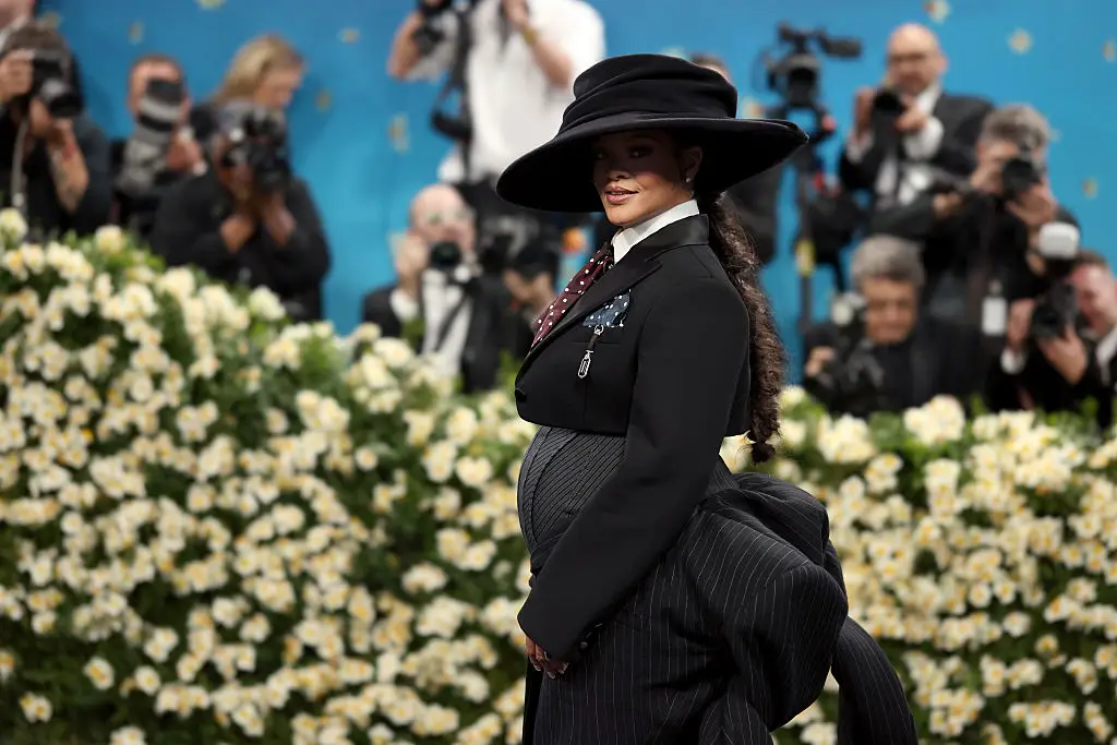 Rihanna has never been shy in showing off her baby bump (John Shearer/WireImage)