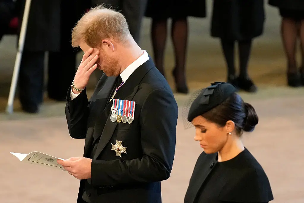 The couple attended the Queen's funeral (Christopher Furlong / POOL / AFP via Getty Images)