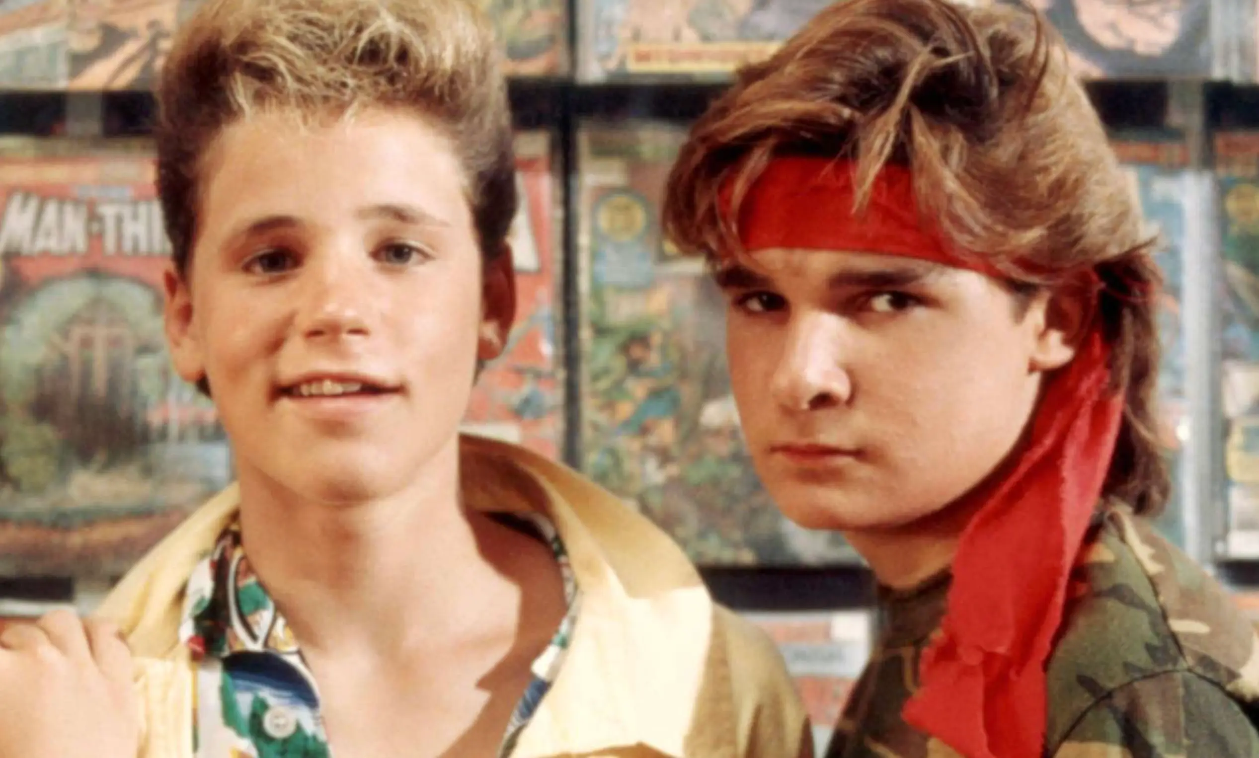 The alleged conversation took place between the child stars while they shot The Lost Boys, Feldman claims (Warner Bros)