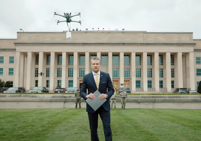 Some viewers thought Hegseth's video was an 'SNL skit' (YouTube/Defense Now)